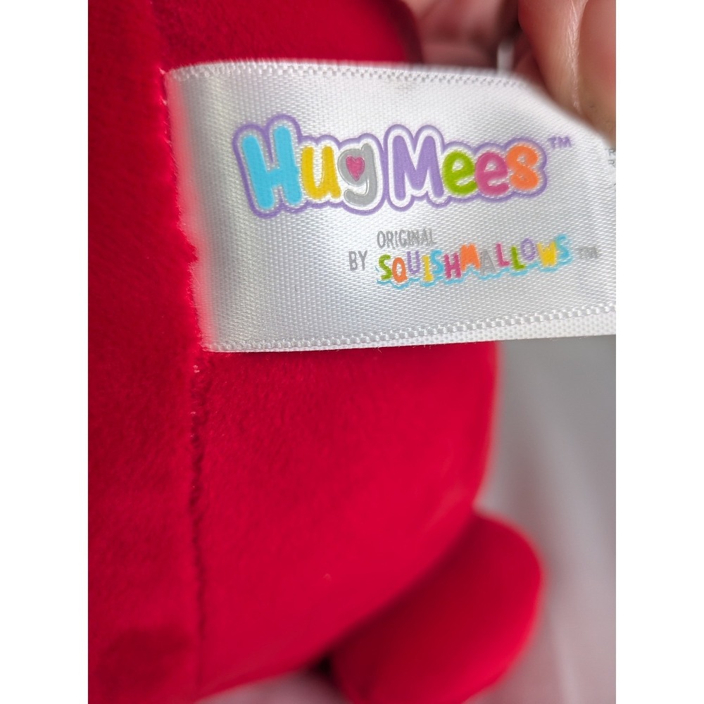 Squishmallow HUG MEES Valentines Duster the Dinosaur Plush 12" New w Tags Hearts - Picture 5 of 7